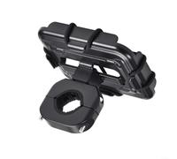 Gettimore Abs Bike Motorcycle Mount for Jbl Go 5/Go 4/Go 3, Fits 70-200mm Pipe Diameter Portable Speaker Holder with Secure Attachment 110x86x85mm