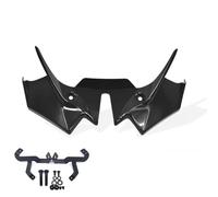 Gettimore ABS Lower Fairing Deflector Winglet for Kawasaki Z650 2020-2024 Quick Install Beak Guide Plate Wind Shield Accessory Glossy Black