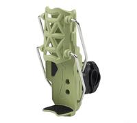 Gettimore Adaptive for Bike Bottle Holder with for Auto-Clamping, Nylon Water Cage 22C25mm Handlebars, Compatible with for Bicycle for Motorcycle E-for Bike Scooter, Black(green)