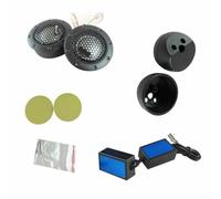Gettimore Alpine DDT-S30 Tweeter 360W Power 25mm Silk Dome Car Speaker for Car Audio System Black 4 Ohm
