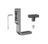 Gettimore Aluminium Alloy Mount for Insta360 X5 Horizontal Vertical | CNC aluminium alloy, L-shaped frame, horizontal vertical switch, strong magnetic hold, for durable build
