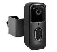 Gettimore Anti-Theft Doorbell Mount for Blink Video Doorbell 2nd Gen (2025 Newest Model), No-Drill Installation, ABS + Metal Weatherproof Construction with Protective Cover, Black