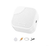 Gettimore Aquarium Silent Oxygen Pump 3W/4W/5W, Fish for Tank Air Compressor 2.5-3L/min, Low Noise for Dual Control Aerator with Regulating Valve 30-80cm Tanks(4W)