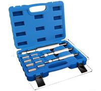 Gettimore Auto Repair Clutch Tool Set for Flywheel for pilot Hole Auto | Hardened 45# alloy for steel, chemically blacked finish, rust resistant, for durable for pro use