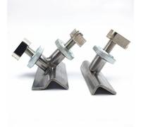 Gettimore Bidirectional Dent Puller Set 2pcs Stainless Steel Car Body Repair Tool for Right Angles Corner Dings Auto Panel Removal Silver