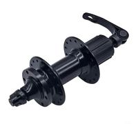 Gettimore Bike Hub With 2 Bearings 32 Spoke Holes for 8/9/10 Speed Cassette Quick Release Axle 5mm Supports 44mm 6 Bolt Disc Brakes(Rear)