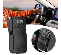 Gettimore Bluetooth 5.4 Car Speaker Sun Visor Clip With 3W Hifi Audio, Wireless Music Receiver And Hands-Free Calling For Car, Compatible With Most Sm