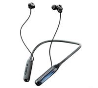 Gettimore BT 5.4 Wireless Ear Clip Sports Headphones with Noise Reduction, Non In-Ear Running Earphones for Outdoor Use ABS Build, 500mAh Battery(Black)