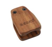 Gettimore Cajon Percussion Accessory Set with Jingle Bells, Foot Tambourine and Castanets, Wooden Drum Companions for Gecko Box Drum GK03 S
