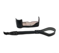 Gettimore Camera Base Case for Olympus E-P7, PU Leather(Black)