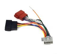 Gettimore Car ISO Wiring Harness, 16 Pin Adapter Alpine Head Units Radio Audio Cable Installation