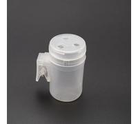 Gettimore Carp Fishing Pole Pots Rod Clip Feeder Cup Feeding Pot Bait Accessory Transparent White 50mm 53mm 63mm(S)