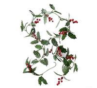 Gettimore Christmas Artificial Berry vine Willow Vines with Red Berry Christmas Garland Pip Berry Garland Country Pip Berry Garlands Floral Craft Decor