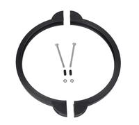 Gettimore Clamp Collar Locking Ring for Intex SF90110-1, Replacement Part for 10 Inch Sand Filter Pump, Includes Bolt Nut and Rubber Cap, Black