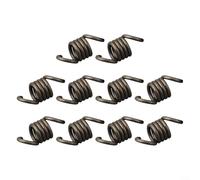 Gettimore Clutch Springs 10 Pcs for Chainsaw, High-Quality Metal Replacement Parts Power Garden Tools