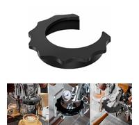 Gettimore Coffee Machine Brewing Head Anti-Scalding Ring Gasket Pad Compatible with E61 Espresso Group Head, 58mm Heat-Resistant Resin Cover in Black for Burn Protection and Enhanced Machine Aesthetic