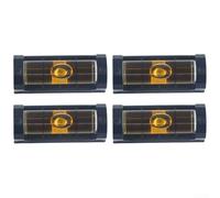 Gettimore Compact Bubble Level 4pcs for Appliance Install(Yellow)
