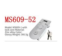 Gettimore Compression Push Lock Latch with 2 Keys, Flush Mount Zinc Alloy Lock Tool Box, Camper, Trailer and Caravan