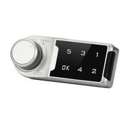 Gettimore Digital Code Cabinet Lock, Electronic Touch Latch Wooden Steel Doors, Anti-Theft Alarm System, Suitable Home School Office, 20mm 30mm(Horizontal 20mm)
