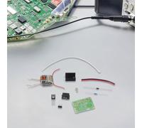 Gettimore DIY Kit 15KV High Voltage Inverter Generator for Ignition Coil Module, 3.7V Input, Spark Arc PCB Set