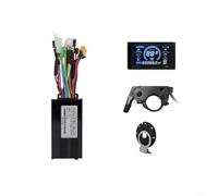 Gettimore Electric Bicycle S966 Controller Kit 17A/26A/30A 24V-48V Sinewave Drive with LCD Display Thumb Throttle Booster for E-Bike Scooter Conversion(26A)