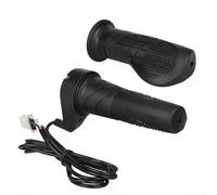 Gettimore Electric Bike Half Twist Throttle 12-72V FT76X Right Hand Accelerator with Long Cable for Urban Cycling