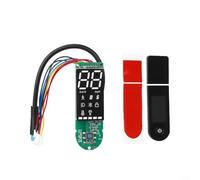 Gettimore Electric Scooter Dashboard Circuit Board with Digital Display Panel Instrument Cover for Xiaomi 1S Folding Scooters Aluminium Plastic ConstructionDouble-Sided(A)
