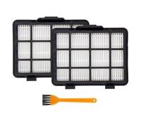 Gettimore Eureka NEN180 Bagless Canister Vacuum Filters, 2 Pack Replacement Parts with Cleaning Tool, Effective Dust Trapping Fiber Design