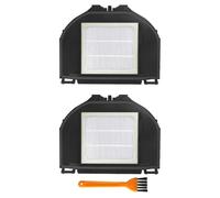 Gettimore Filter Replacement Parts for Shark Matrix Robot Vacuum Cleaner RV2310AE AV2310, Easy Install Hepa Filters and Brush Tool, 2 Count