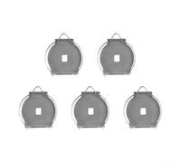 Gettimore Fishing Reel Clicker, Stainless Steel 1g Ultra-Light Adjustable Volume Bite Alarm for Lure Sea Fishing(D)