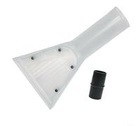 Gettimore Flat Suction Nozzle Replacement Transparent Carpet Cleaner Head Accessory, Fit Most Hoses with ID 32mm/1.26" OD 36mm/1.4"