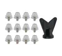 Gettimore Football Boot Studs Replacement Spikes 13Mm 15Mm 18Mm Aluminum Soccer Cleat Pins With Wrench For Sports Shoes 12 Pcs