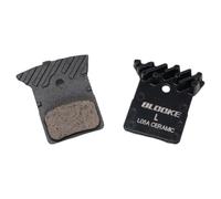 Gettimore For Bike Brake Pads L05A-Rf Cooling 2Pcs/Set Practical 36.7 * 34 * 4Mm Accessories Resin Aluminum For Bicycle Parts Ceramics