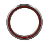 Gettimore for Bike Headset Bearings 1.5 1-1/8 Inch 45/36 Degree Angular Contact Steel for Replacement 38 39 41 44 49 52mm Fork for Race Silver(P16-8)