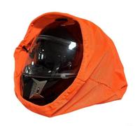Gettimore for Motorcycle Helmet Storage Bag, Drawstring Protective Cover Helmets, Balls & Shoes, Wear-Resistant Oxford Cloth Pouch with for Soft Lining, Black(Orange)