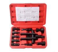 Gettimore for Motorcycle Wheel Bearing Removal Set, 10 Internal Pullers 8-25mm, Metal Extractor Kit with Storage Case Bike Repair