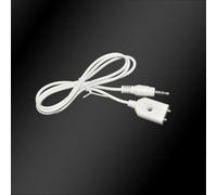 Gettimore for Water Leakage Detector Sensor with 1m Probes and Dual Metal Poles, 3.5mm Audio Jack, White