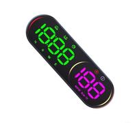 Gettimore HUD GPS Speed Compass Display, 5V ABS Car Auto Digital Head Up Display Speedometer KMH or MP/H
