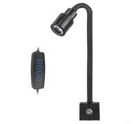 Gettimore LED Aquarium Light with Multi Angle Adjustment 360° Rotating Hose USB DC5V 3W Fish Tank Clip-on Light Ornamental Lamp for 20-40cm Tank(BT-Q3T Adjustable focus)