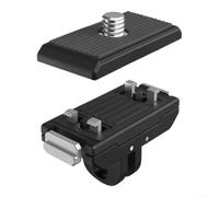 Gettimore Magnetic Fast-Detach Base for Insta360 X6, Stainless Steel