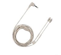 Gettimore Mmcx Cable for Shure Se Series, Mmcx Cable 3.5mm Free Copper Transparent Wire Hifi Earphone Replacement Cable 1.6m(215)