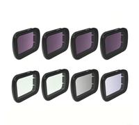 Gettimore Optical Glass Filter Set for Dji Lito X1, Cpl Nd UV Star Light Pollution Lens Kit for Aerial Photography 3/4/6/8-Pack Available 2x1.5x0.4cm(3 in 1)