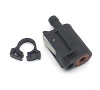 Gettimore Outboard Fuel Line Connector 5/16 Inch 8mm Tank Side Quick Disconnect Plastic Barb forting for 22-13563Q7 18-8091 for Marine Boat Engine