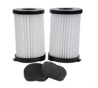Gettimore Pack of 2 Filters 356277 Replacement Filter for Goodmans 2-in-1 Compact Cylinder Vacuum Cleaner Model No. 356277