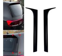 Gettimore Pair of Gloss for Black Rear Window Side Spoiler Trim B8 B8.5 Wagon 2015-2023