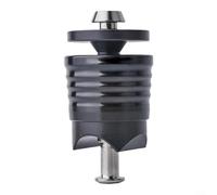 Gettimore Rear Shock Absorber Hardened-TPU Aluminium Alloy for Brompton P/T/G Line Folding Bike 73mm 77g Golden(Black)