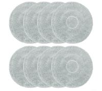 Gettimore Replacement Microfiber Mop Cloth Kit for Cecotec M100 Spin AI Robot Vacuum Cleaner, 8 Pack