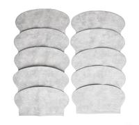 Gettimore Replacement Mop Cloth Pads for Midea for M6 for VCR21LDSW Vacuum Cleaner, Microfiber Cleaning Accessories, Easy Installation, 4 or 10 Pack(10 PACK)