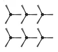 Gettimore Replacement Side Brush Set Compatible with Vozascly R10 Robot Vacuum Cleaner with Mapping, Plastic and Nylon Material for Effective Corner and Edge Cleaning, Easy Installation, Durable Desig