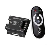 Gettimore RF Wireless LED Touch Dimmer Switch, 12-24V 18A Capacitive Controller Single Color LED Strip Lights, Residential and Commercial Use